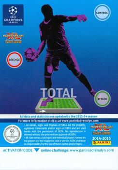 2014-15 Panini Adrenalyn XL UEFA Champions League - Limited Editions #BAY-NM Manuel Neuer Back