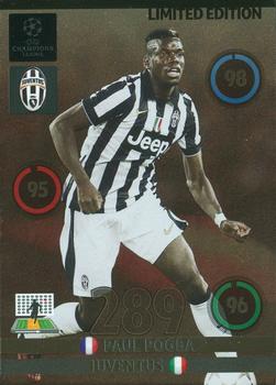 2014-15 Panini Adrenalyn XL UEFA Champions League - Limited Editions #JUV-PP Paul Pogba Front