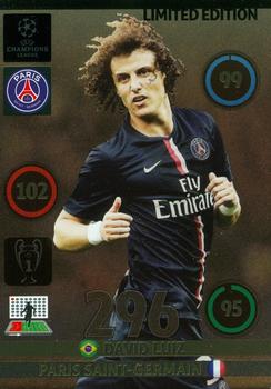 2014-15 Panini Adrenalyn XL UEFA Champions League - Limited Editions #PSG-LD David Luiz Front