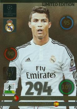 2014-15 Panini Adrenalyn XL UEFA Champions League - Limited Editions #REA-RC Cristiano Ronaldo Front