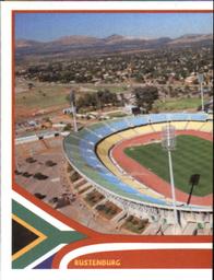 2010 Panini FIFA World Cup Stickers (Black Back) #22 Royal Bafokeng Stadium Front