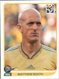 2010 Panini FIFA World Cup Stickers (Black Back) #35 Matthew Booth Front
