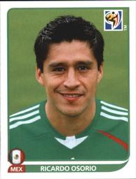 2010 Panini FIFA World Cup Stickers (Black Back) #53 Ricardo Osorio Front