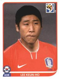 2010 Panini FIFA World Cup Stickers (Black Back) #162 Lee Keun-Ho Front