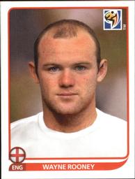 2010 Panini FIFA World Cup Stickers (Black Back) #198 Wayne Rooney Front