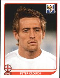 2010 Panini FIFA World Cup Stickers (Black Back) #200 Peter Crouch Front