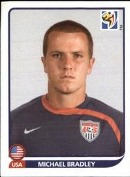 2010 Panini FIFA World Cup Stickers (Black Back) #210 Michael Bradley Front