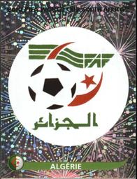 2010 Panini FIFA World Cup Stickers (Black Back) #221 Algérie - Emblem Front