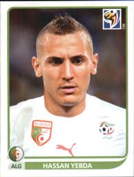 2010 Panini FIFA World Cup Stickers (Black Back) #228 Hassan Yebda Front