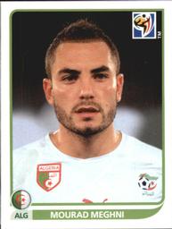 2010 Panini FIFA World Cup Stickers (Black Back) #233 Mourad Meghni Front