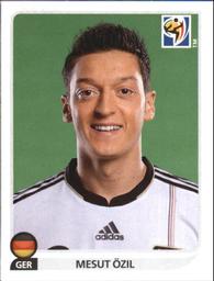 2010 Panini FIFA World Cup Stickers (Black Back) #272 Mesut Özil Front