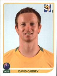 2010 Panini FIFA World Cup Stickers (Black Back) #284 David Carney Front