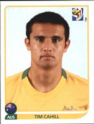 2010 Panini FIFA World Cup Stickers (Black Back) #290 Tim Cahill Front