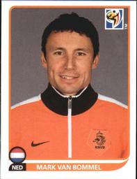2010 Panini FIFA World Cup Stickers (Black Back) #342 Mark Van Bommel Front