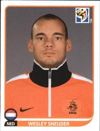 2010 Panini FIFA World Cup Stickers (Black Back) #346 Wesley Sneijder Front