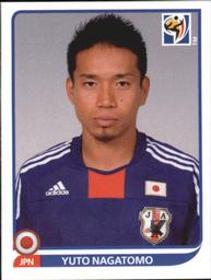 2010 Panini FIFA World Cup Stickers (Black Back) #380 Yuto Nagatomo Front