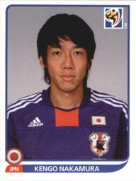 2010 Panini FIFA World Cup Stickers (Black Back) #385 Kengo Nakamura Front
