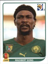 2010 Panini FIFA World Cup Stickers (Black Back) #394 Rigobert Song Front