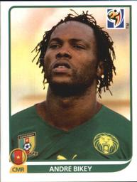 2010 Panini FIFA World Cup Stickers (Black Back) #395 Andre Bikey Front