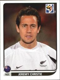 2010 Panini FIFA World Cup Stickers (Black Back) #460 Jeremy Christie Front