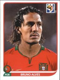 2010 Panini FIFA World Cup Stickers (Black Back) #547 Bruno Alves Front