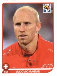 2010 Panini FIFA World Cup Stickers (Black Back) #584 Ludovic Magnin Front