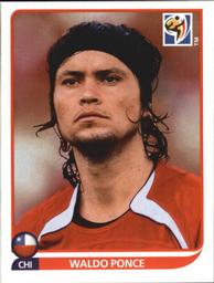 2010 Panini FIFA World Cup Stickers (Black Back) #624 Waldo Ponce Front