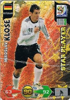 2010 Panini Adrenalyn XL World Cup (International Edition) #NNO Miroslav Klose Front