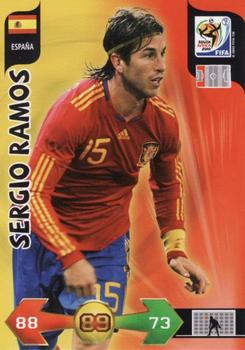 2010 Panini Adrenalyn XL World Cup (International Edition) #NNO Sergio Ramos Front