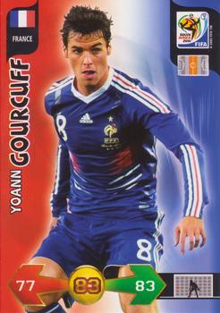 2010 Panini Adrenalyn XL World Cup (International Edition) #NNO Yoann Gourcuff Front