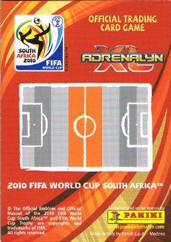 2010 Panini Adrenalyn XL World Cup (International Edition) #NNO Gokhan Inler Back
