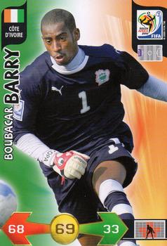 2010 Panini Adrenalyn XL World Cup (International Edition) #NNO Boubacar Barry Front