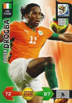 2010 Panini Adrenalyn XL World Cup (International Edition) #NNO Didier Drogba Front