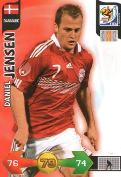 2010 Panini Adrenalyn XL World Cup (International Edition) #NNO Daniel Jensen Front