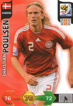 2010 Panini Adrenalyn XL World Cup (International Edition) #NNO Christian Poulsen Front