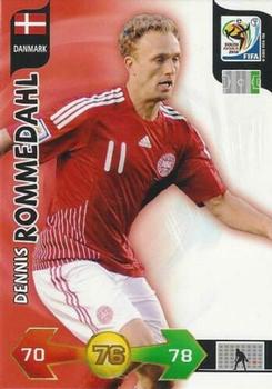 2010 Panini Adrenalyn XL World Cup (International Edition) #NNO Dennis Rommedahl Front