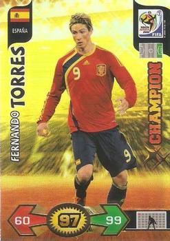 2010 Panini Adrenalyn XL World Cup (International Edition) #NNO Fernando Torres Front