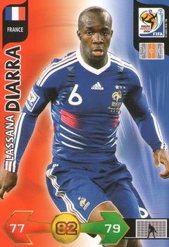 2010 Panini Adrenalyn XL World Cup (International Edition) #NNO Lassana Diarra Front