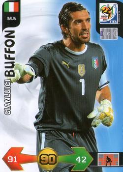 2010 Panini Adrenalyn XL World Cup (International Edition) #NNO Gianluigi Buffon Front