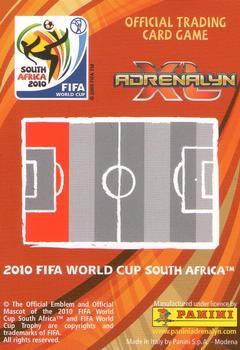 2010 Panini Adrenalyn XL World Cup (International Edition) #NNO Giorgio Chiellini Back