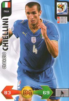 2010 Panini Adrenalyn XL World Cup (International Edition) #NNO Giorgio Chiellini Front