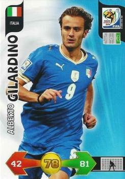 2010 Panini Adrenalyn XL World Cup (International Edition) #NNO Alberto Gilardino Front