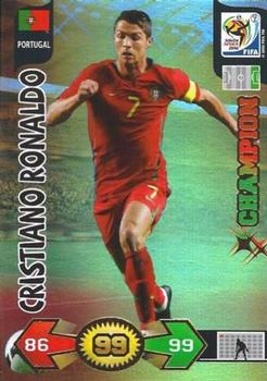 2010 Panini Adrenalyn XL World Cup (International Edition) #NNO Cristiano Ronaldo Front