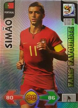 2010 Panini Adrenalyn XL World Cup (International Edition) #NNO Simão Front