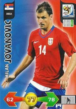 2010 Panini Adrenalyn XL World Cup (International Edition) #NNO Milan Jovanovic Front