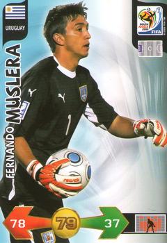 2010 Panini Adrenalyn XL World Cup (International Edition) #NNO Fernando Muslera Front