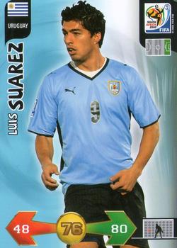 2010 Panini Adrenalyn XL World Cup (International Edition) #NNO Luis Suarez Front