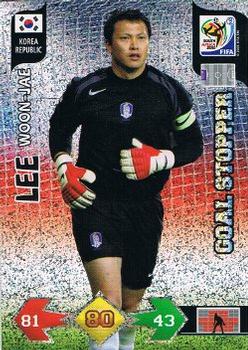 2010 Panini Adrenalyn XL World Cup (International Edition) #NNO Lee Woon-Jae Front