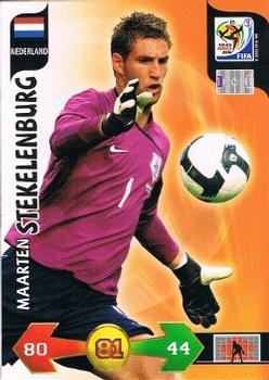 2010 Panini Adrenalyn XL World Cup (International Edition) #NNO Maarten Stekelenburg Front