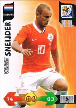 2010 Panini Adrenalyn XL World Cup (International Edition) #NNO Wesley Sneijder Front